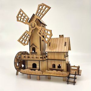 DIY Wooden Puzzle Toys, Architectural Models, DIY Model House Kit, Educational Toys, Puzzles Gift For Children And Adult, Laser Cut And Assembled Without Tools